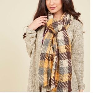 ModCloth Cafe Conversations Scarf
